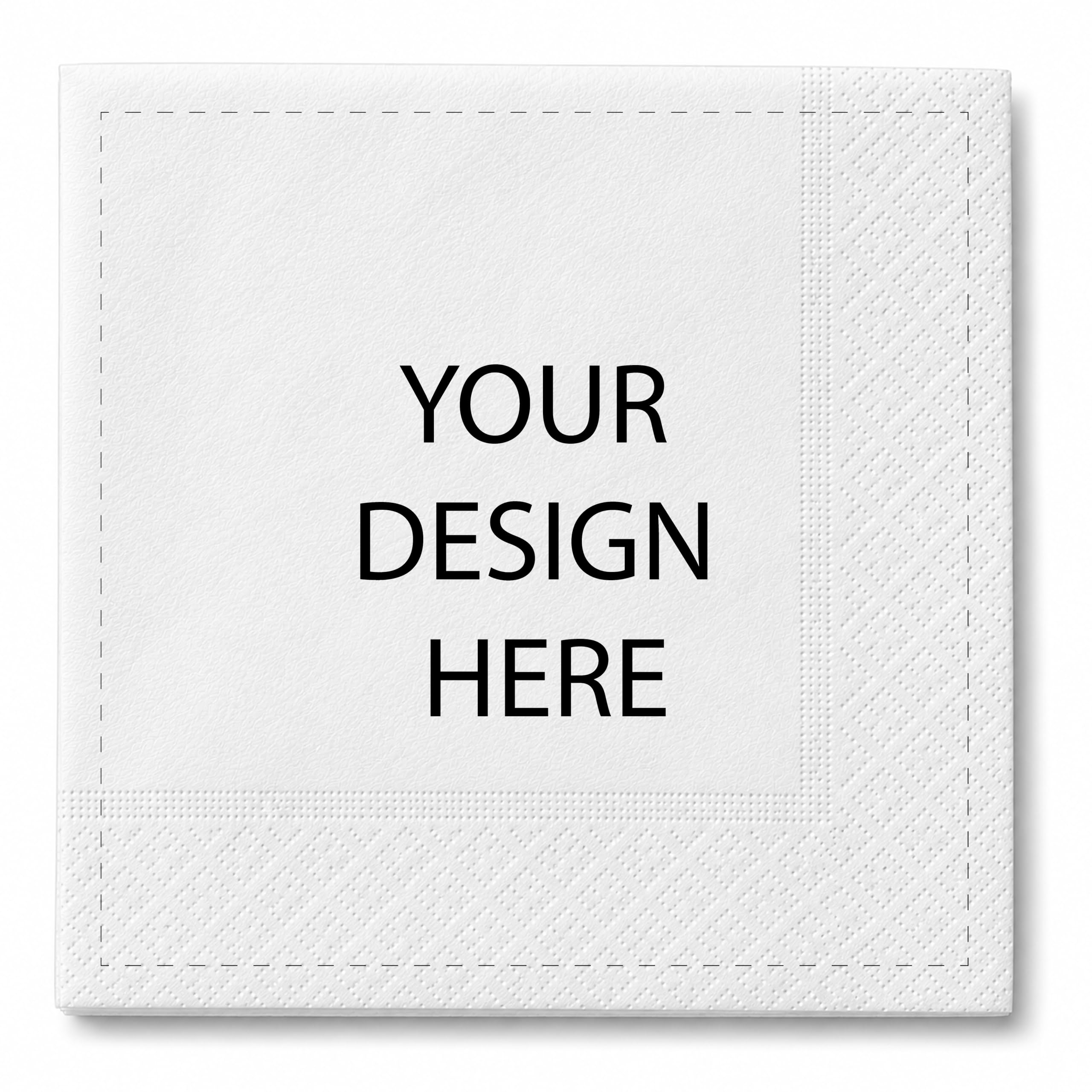 Custom Printed 2-Ply Tissue Napkins 9×9" — 1 of 7